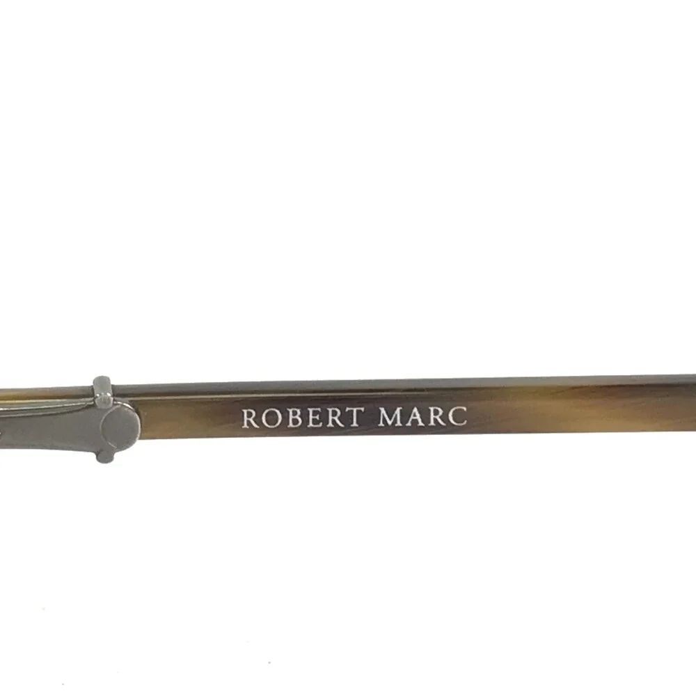 Robert Marc Eyeglasses Frames 106-26 Brown Rectangular Full Rim 45-18-135